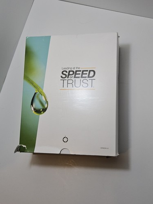#ad Leading at the Speed of Trust Box Set Franklin Covey Version 3.0 Participant Kit $19.99