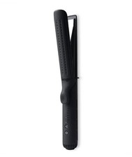 L'ange Black Flat Iron Ceramic Adjustable Heat Settings Temp Display 430°F