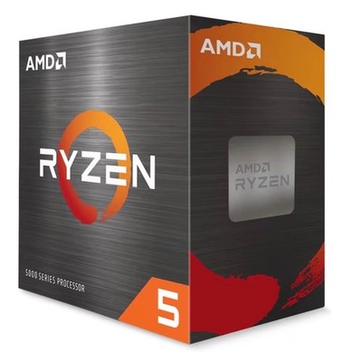 AMD Ryzen 5 5500 6-Core, 12-Thread Unlocked Desktop Processor with Wraith Stealt