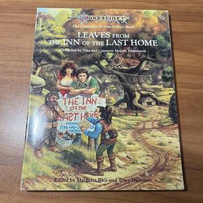 DRAGONLANCE Leaves from the Inn of the Last Home ed. Hickman & Weis 1987 1st/1st