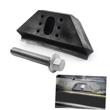 Base Clamp Car Battery Hold Down Kit, Battery Hold Down with Stainless Steel