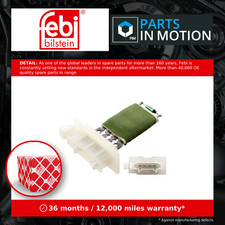 Heater / Blower Resistor 102584 Febi Regulator Rheostat 1K0959263A Quality New