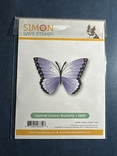 NEW! Simon Says Stamp-Layered Cosmic Butterfly Die 2”x3”, S859