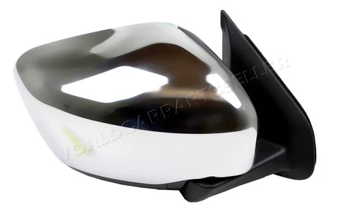Side Mirror Chrome Right For NISSAN Np300 NAVARA 14- -