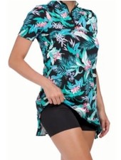 Tommy Bahama Womens Golf Tennis Beach Dress Size S Floral Tropical With Shorts