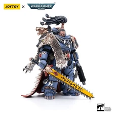 JOYTOY Warhammer 40K 1/18 Action Figure Space Wolves Ragnar Blackmane Model