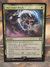 U 0207 Tifa's Limit Break Instant FFVII Uncommon Final Fantasy Card MTG FIN NM