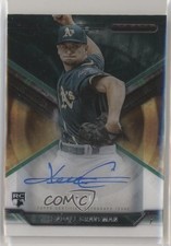 2015 Topps Strata Auto Green /75 Kendall Graveman #SA-KG Auto ti8