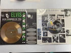 VINTAGE LP, CD, BOOKLET RARE ELVIS ANSWERS BACK INTERVIEWS RAMBO RECORDS lot