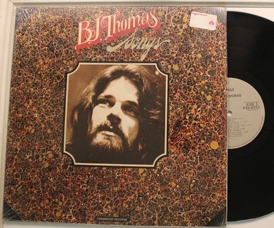 B.J. Thomas Lp Songs On Paramount - Vg+ To Vg++ / Vg++ (In Shrink)