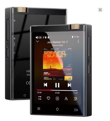 Oilsky HiFi MP3 Player | Bluetooth, WiFi, DSD Lossless Audio, 64GB + 1TB Max