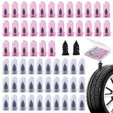 60 Pcs Tire Repair Screws, Tire Repair Rubber Nail, Screw in Tire Plugs,Quick...