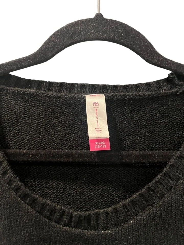 Suéter No Boundaries Nope Not Today Navidad Gato Feo Talla XL Divertido Vacaciones Foto 2 de 4