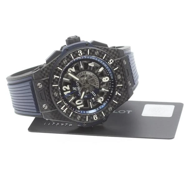 Hublot — Hublot Big Bang Unico Carbon 471.QX.7127.RX 49mm Carbon Fiber GMT Watch #C1475