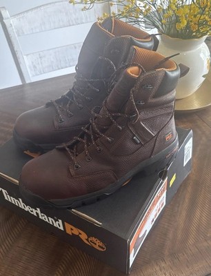 Timberland Pro Helix 8'' WP Composite Safety Toe Boots Size 13 #TB087566