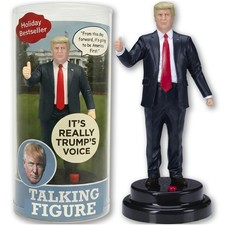 Talking Trump Figure with Real Voice Unique Political Collectible Gift
