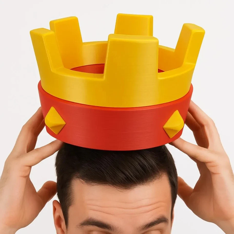 Clash Royale Crown Wearable Life Sized | Cosplay Crown | Gamer Gift, Costume Pro