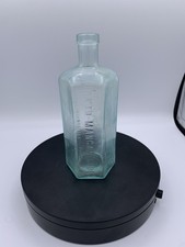 Pepto Mangan Gude 6 Sided Aqua Bottle 7  Tall