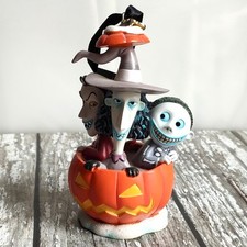 Nightmare Before Christmas Lock Shock & Barrel Pumpkin Disney Ornament