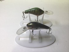 Poes 300 2.5” And Bagleys Diving Killer B Crank Bait Fishing Lures 2.5”.