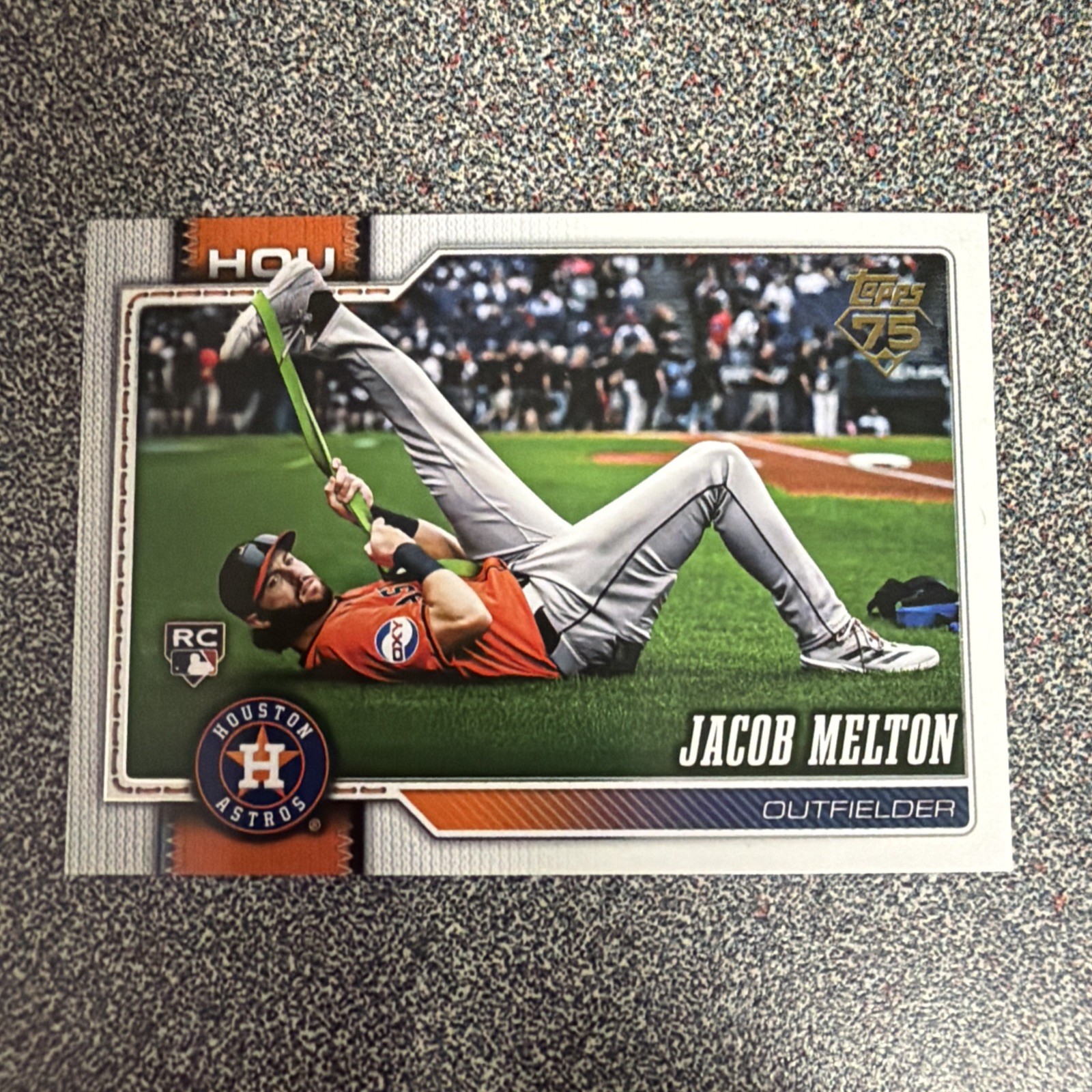Jacob Melton 2026 Topps RC Golden Mirror Photo Variation SSP #148 Astros
