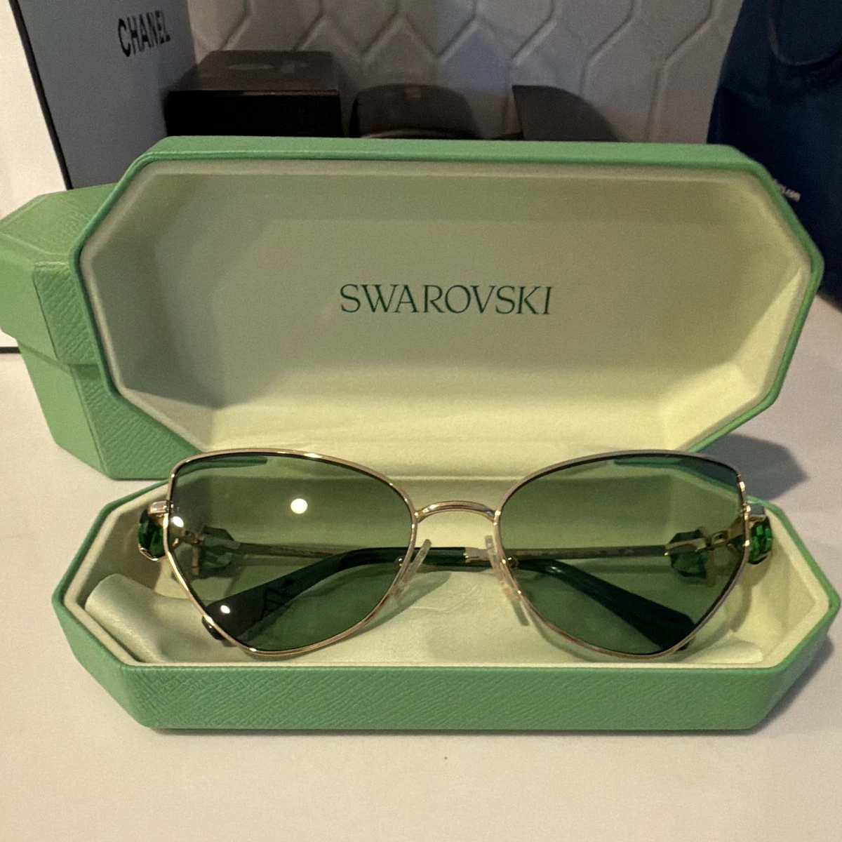 Swarovski Aviator Sunglasses for Women for sale | eBay