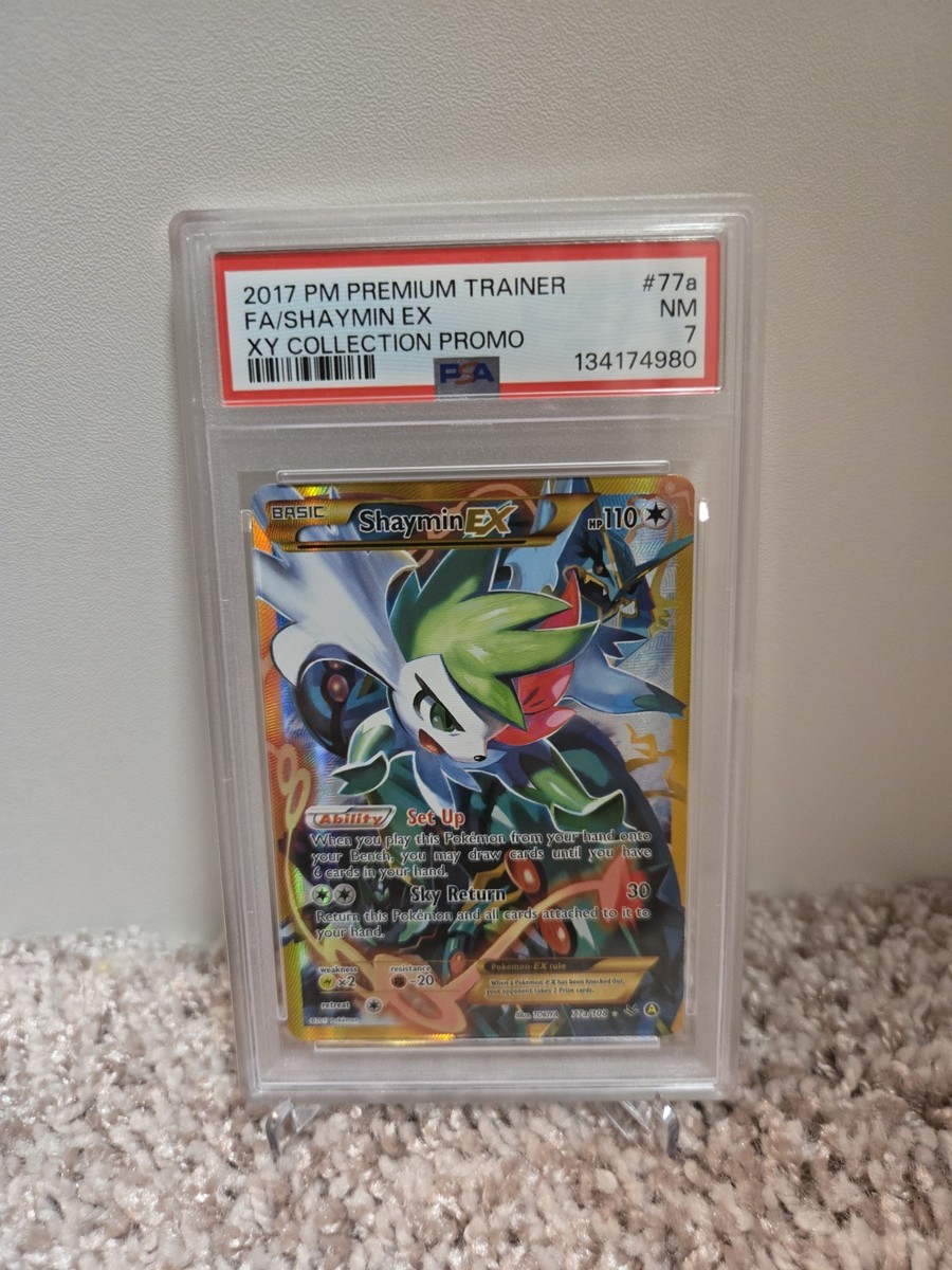 シェイミEX 英語 77a/108 ShayminEX Shaymin EX Full Art Gold Secret