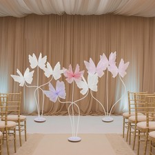 Artificial Butterfly Decorations, Giant 3-head Butterfly Wedding Decoration