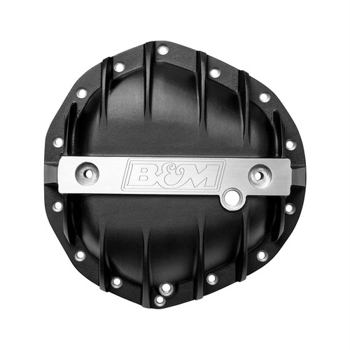B&M 11317 Cast Aluminum Differential Cover for AAM 11.5 - BLACK - Picture 2 of 6