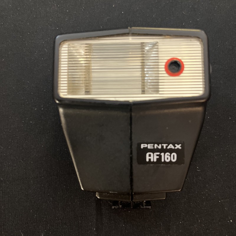 Pentax AF160 Electronic Flash With Owners Manual Not Tested