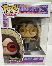 Funko Pop! Rocks: Janis Joplin #296 Vinyl Figure Hippie Boho NEW
