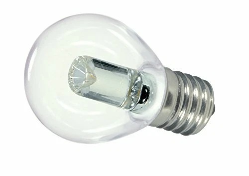 Satco S9167 LED S11 Clear 2700K Intermediate Base Light Bulb, 1W - Image 2 of 3