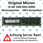 16 GB Rdimm ECC Reg DDR3-1600 Supermicro 8028B-C0R3FT 8028B-TR3F Serveur RAM De