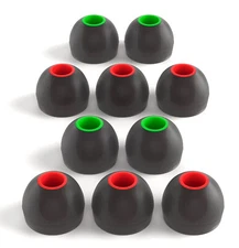 Replacement Noise Cancellation Isolation Silicone Soft Ear Buds Earplug Tips