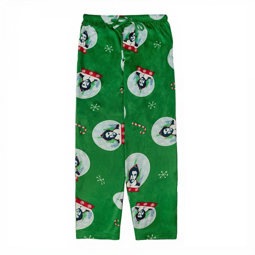 Elf Buddy's Snow Globe Sleep Pants Green - 第 1/5 張圖片