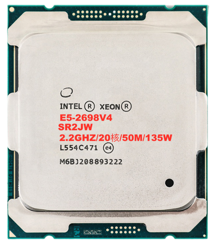 Intel Xeon E5-2698 V4 2.20GHz 20-Core SR2JW LGA2011-3 X99 Server CPU
