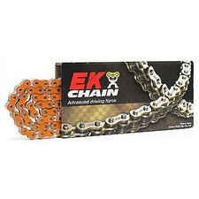 EK X-Ring Motorcycle Chain 530SRX2-120L - Orange