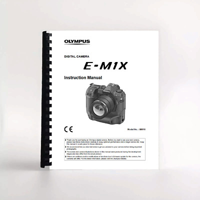 Olympus E-M1X Instruction Manual