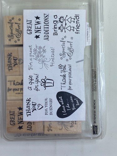 Stamping Up Rubber Wood Stamp Sets YOU PICK List #3 Complete Crafts Scrapbooking - Picture 131 of 896