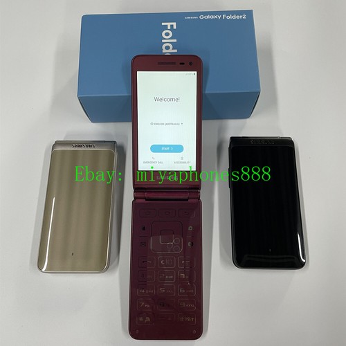 Samsung Galaxy Folder2 SM-G1650 Dual SIM Flip Unlocked SmartPhone - New Unopened - 第 1/21 張圖片