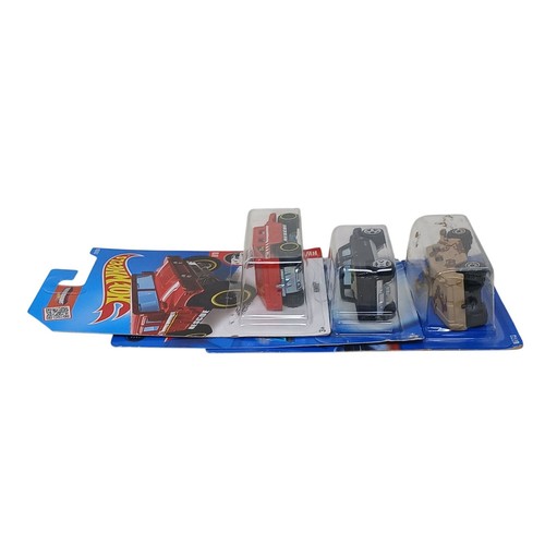 3 Hot Wheels Hummer Humvee HW Rescue Collectibles #D-19 - Picture 8 of 8