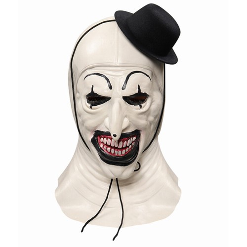 Joker Costume Halloween Jumpsuit Dress Bloody Terrifier 2 Art the Clown Cosplay - Picture 25 of 26