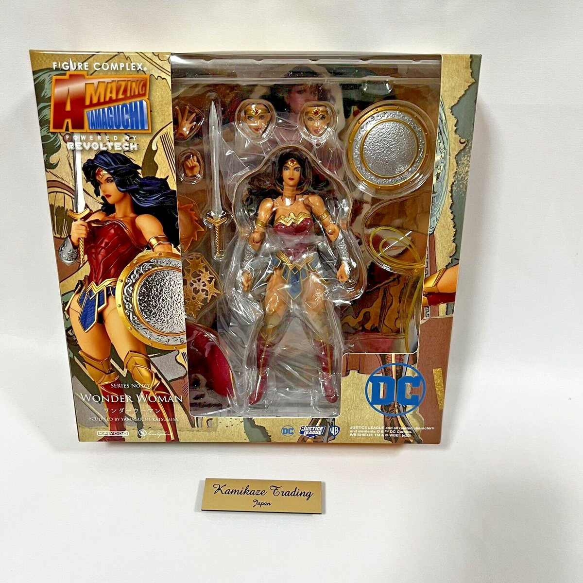 WONDER WOMAN フィギュア FIGURE COMPLEX® AMAZING YAMAGUCHI Wonder Woman 150mm Figure