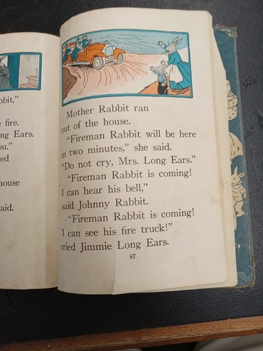 1930 IN RABBITVILLE by EMMA SERL, RUTH M. HALLOCK ILLUSTRATIONS - Imagen 9 de 12