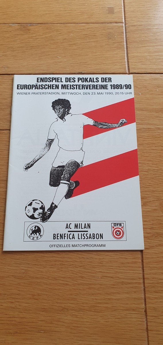Ticket PSV Vs Bayern Munich Coupe D'Europe 1989/90 - Souvenir De Match Vintage