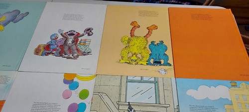 Vintage Sesame Street Book Club 80's Hardcover Children's Books Lot Of 8 12E - Picture 7 of 13