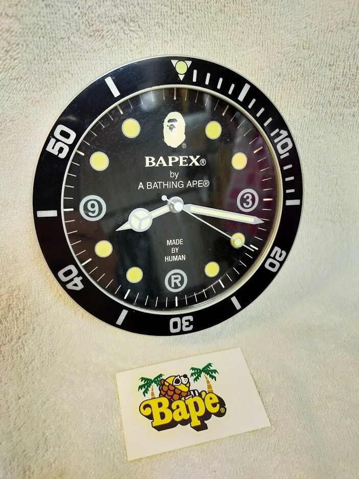 A Bathing APE clock BAPEX Collection Limited Edition Very RARE