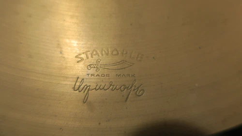 10" Stanople thin Cymbal - vintage 1920's-30's traps/Vaudeville