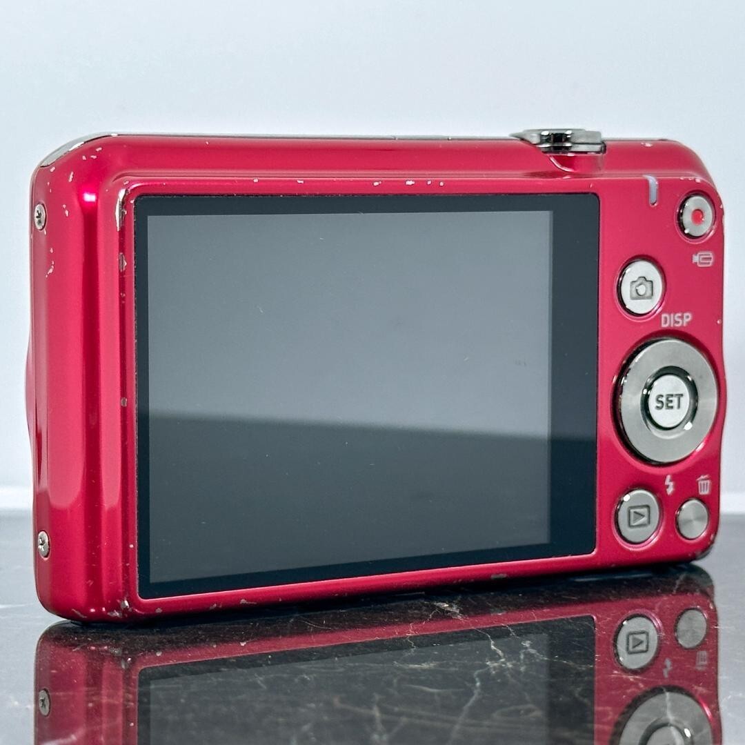 CASIO EXILIM EX-ZS26 16.1 MP Compact Digital Camera Red Used CASIO EXILIM EX-ZS26 16.1 MP Compact Digital Camera Red Used