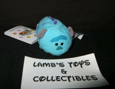 Disney Store Authentic Monsters Inc Sully tsum tsum 3.5" mini plush stuffed toy